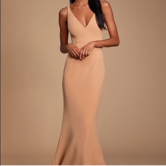 melora orange sleeveless maxi dress Lulus | Dresses | Lulus Melora Sleeveless Tan Nude Maxi Dress